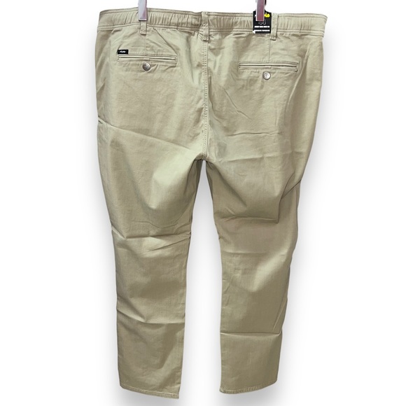 NEW Lois Jeans British Khakis Beige Jimmy Slim Fit Pants Mens Big & Tall Size 44 - Picture 10 of 10
